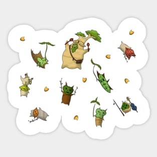 Flying Koroks Sticker